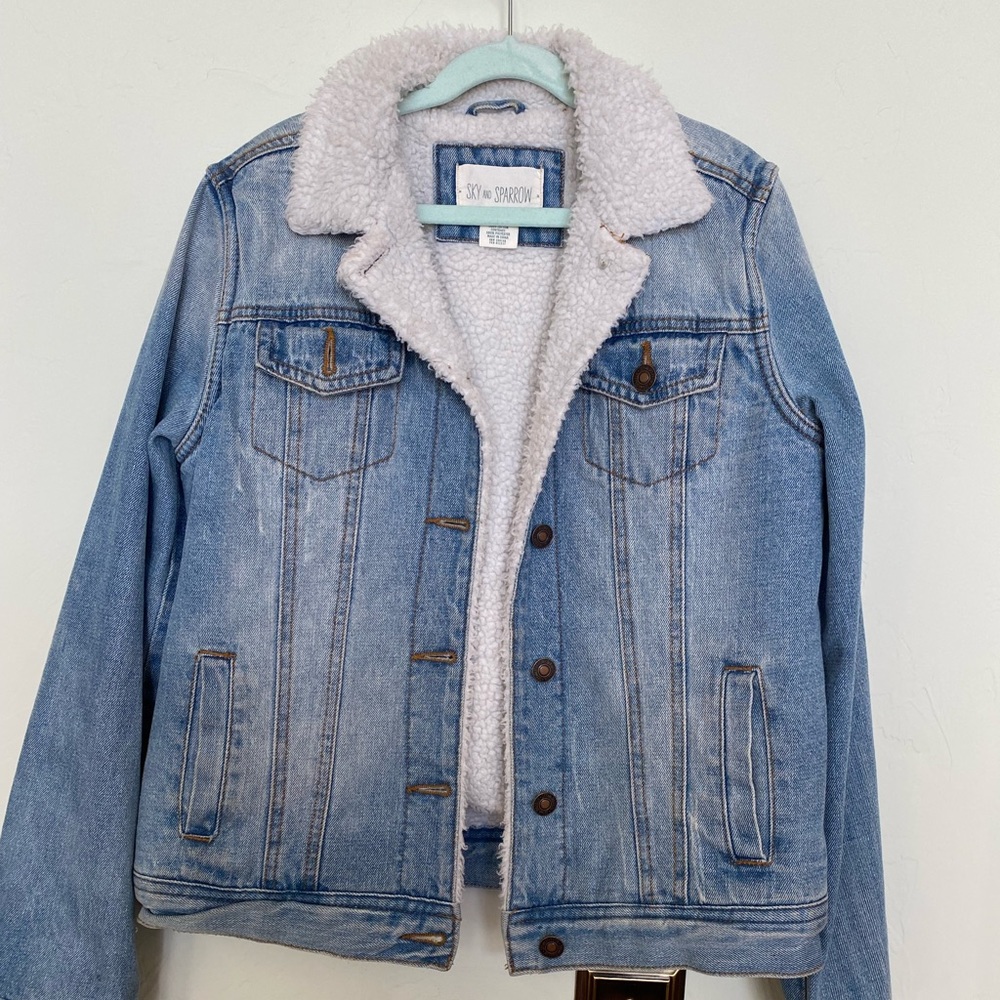 vintage jean jacket from tilly’s